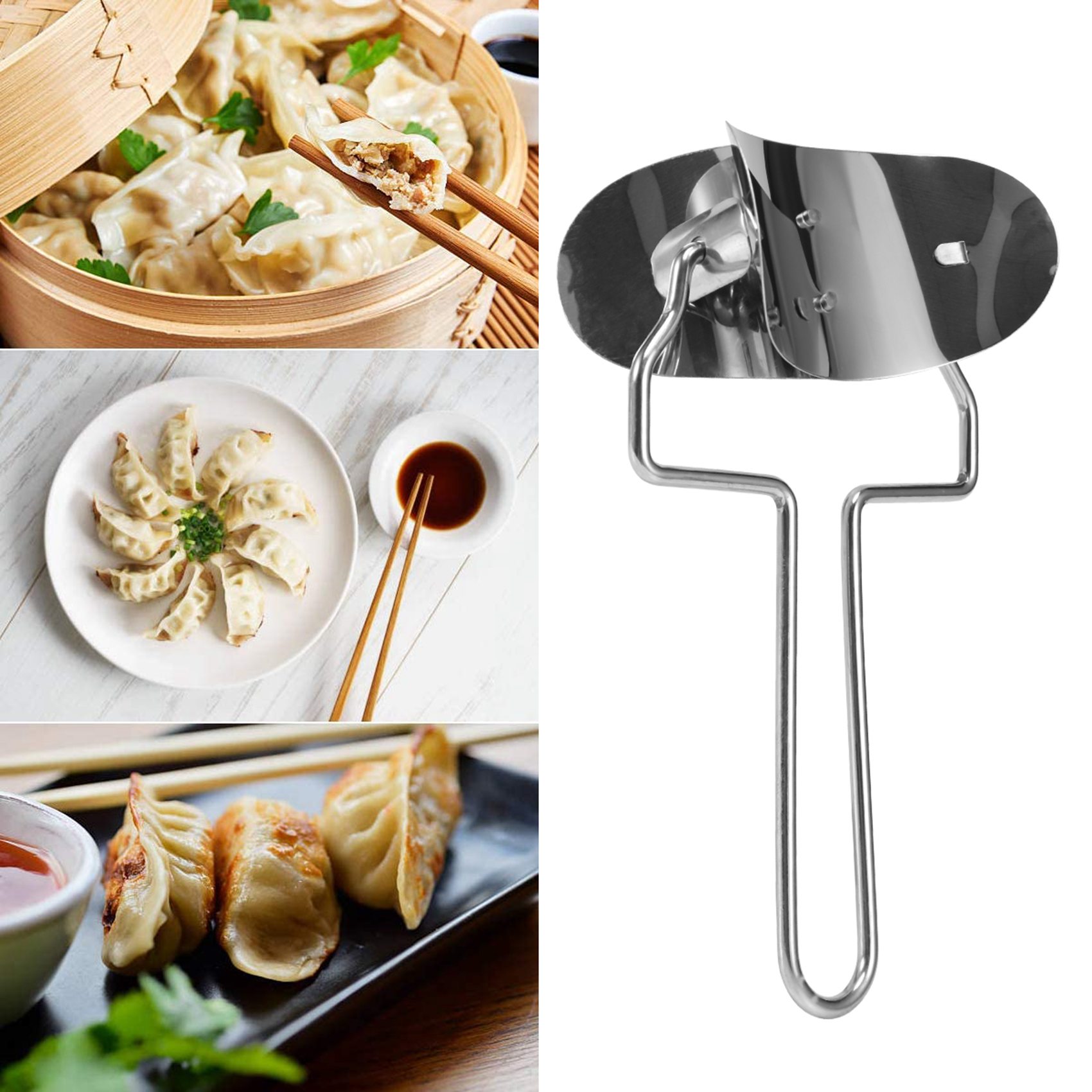 مجموعة أدوات صنع الزلابية ABKW - مراجعة Gyoza Dumpling Maker وسعره
